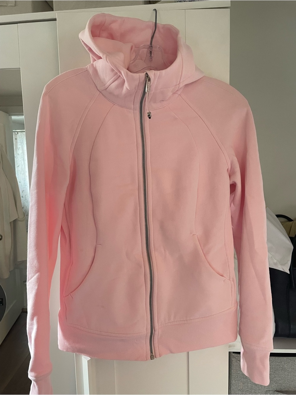 lululemon athletica Pink Full-Zip Scuba Hoodie